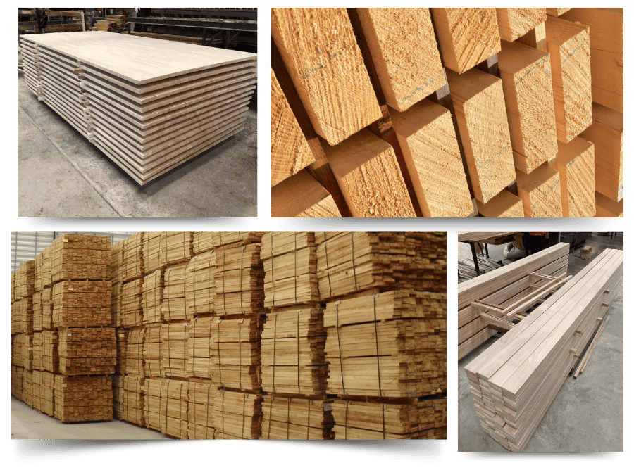 โรงงานขายไม้ประสานยางพารา